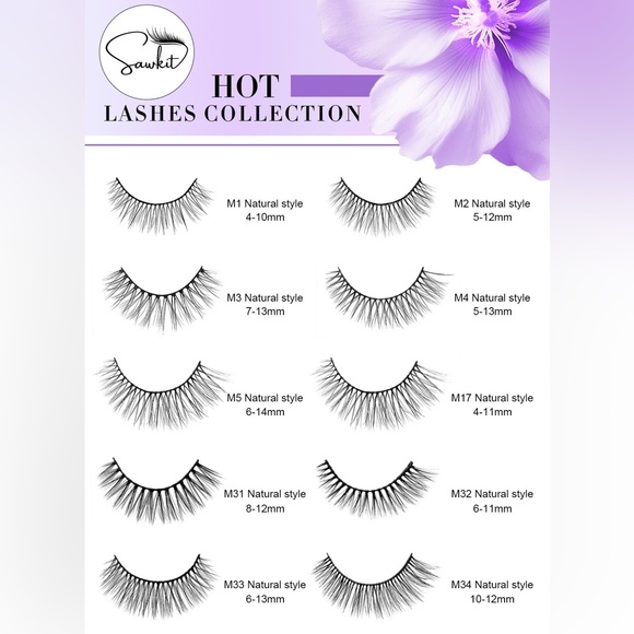 Natural Eyelashes with Complete Kit - Picture 6 of 9